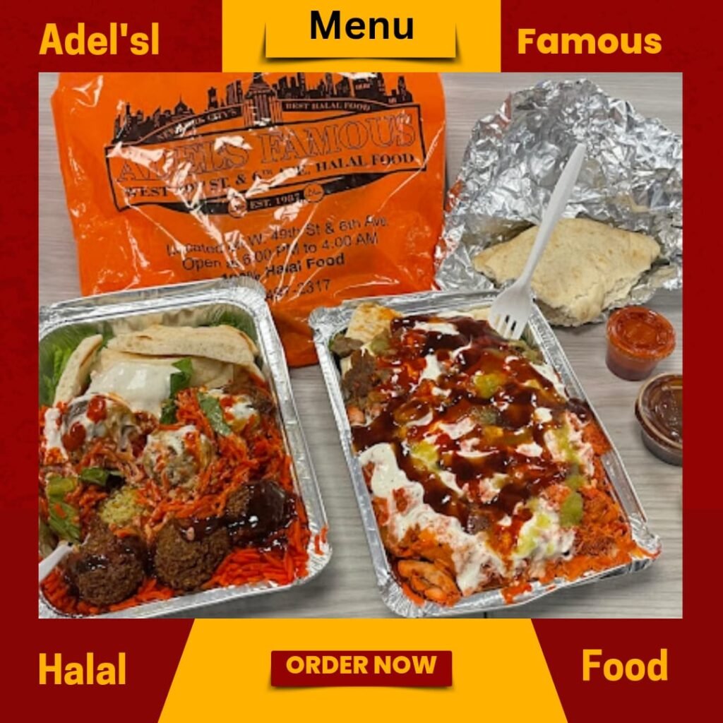 Menu Adels Famous Halal Food